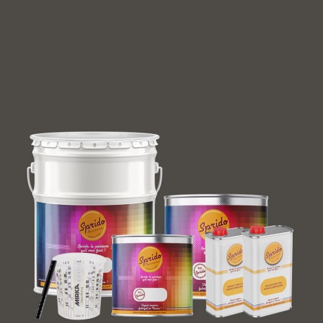 Peinture RAL by Sprido 7022 Gris terre d’ombre en pots