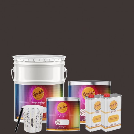Peinture RAL by Sprido 8019 Brun gris en pots
