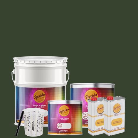 Peinture RAL by Sprido 6020 Vert oxyde chromique en pots