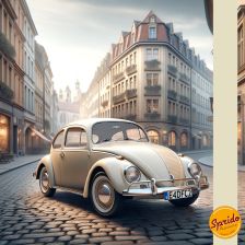 Peinture Sprido VOLKSWAGEN Coccinelle Blanc Lotus L282
