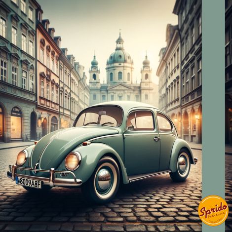 Peinture Sprido VOLKSWAGEN Coccinelle Bleu Bahama L519
