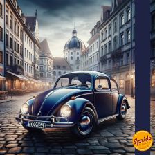 Peinture Sprido VOLKSWAGEN Coccinelle VW Bleu L633