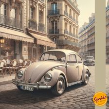 Peinture Sprido VOLKSWAGEN Coccinelle Beige Kansas L91D
