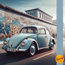 Peinture Sprido VOLKSWAGEN Coccinelle Bleu Marina L54D