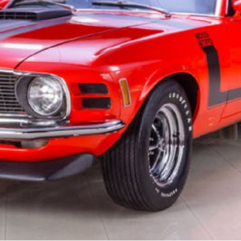 Ford Mustang Calypso Coral code M - (1968 à 1971)