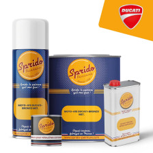 Peinture Sprido moto DUCATI D908 BIANCO PERLATO Nacrée First Coat