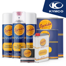 Peinture Sprido moto KYMCO V640 ROSSO Opaque