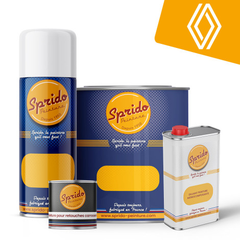 Peinture Sprido RENAULT SB BRIGHT SILVER Métallisée