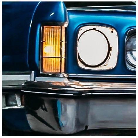 Ford code 3G Bright dark blue métal (Ford Thunderbird)