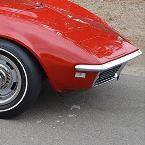 Chevrolet Rally red Corvette code 974 (avant 1969)