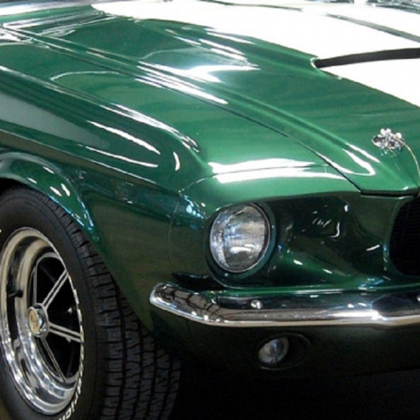 Ford Mustang Dark Moss Green code Y - 1967