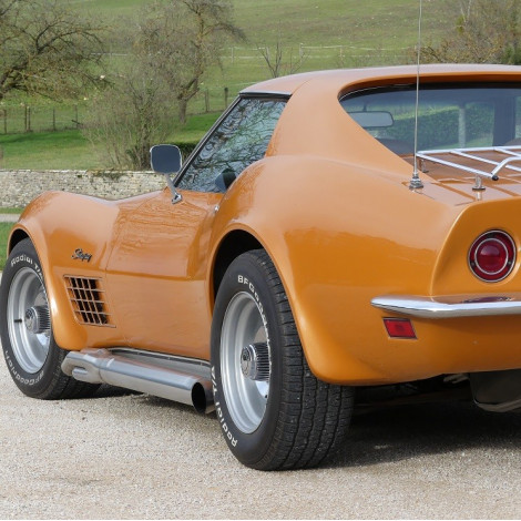 Chevrolet Corvette Ontario Orange code 987