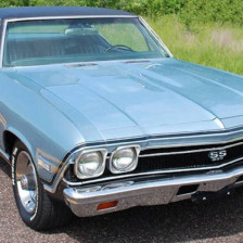 Chevrolet Island teal métal code F - 1968