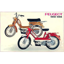 Peinture Sprido PEUGEOT 104 JAUNE SAFRAN 1971