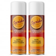 Peinture haute température cylindre Sprido aérosol 400 ml