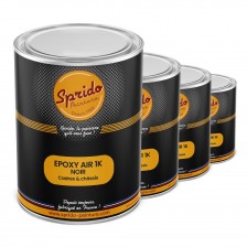 Epoxy air 1K noir cadres et châssis Sprido en pot