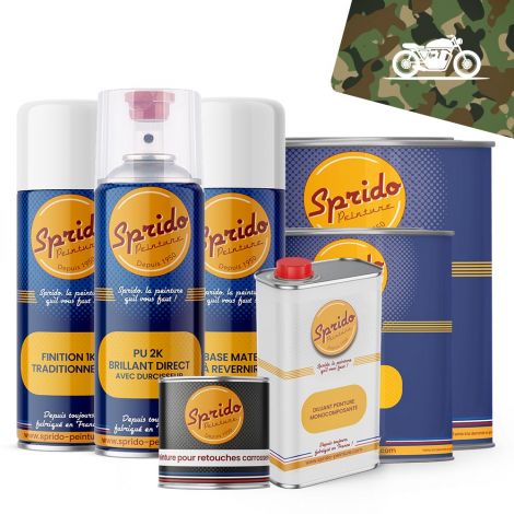 MOTO-8024/1 MILITARI-VERDE BOTTIGLIA OPACO MOTO-8024/1 MILITARI-VERDE BOTTIGLIA OPACO