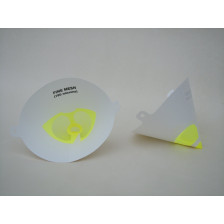 Lot filtres peinture et vernis coniques 190 microns