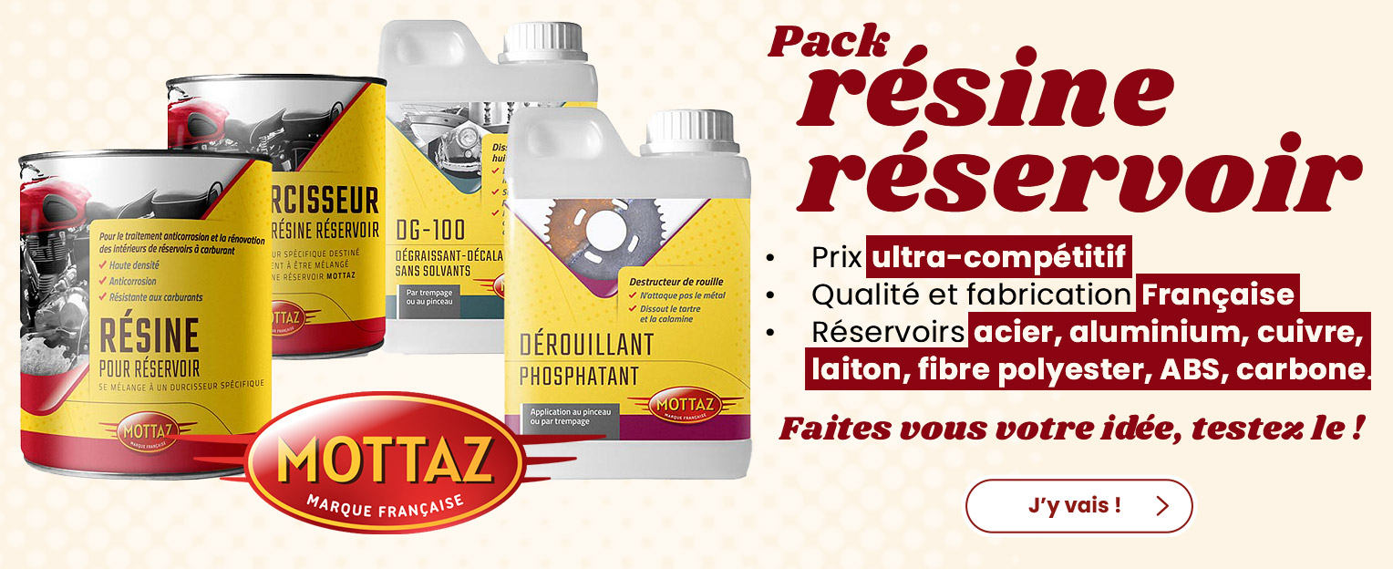 kit résine pour réservoir Mottaz